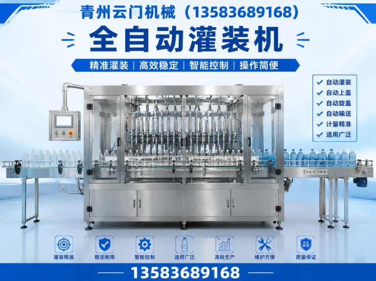 潍坊油类灌装设备展示图